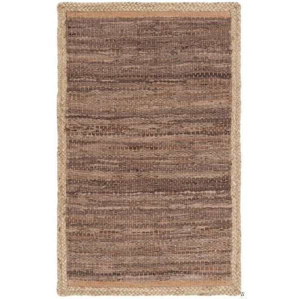 Safavieh Cape Cod 4 x 6 ft. Rectangle Area Rug Brown & Natural CAP901T-4 - main